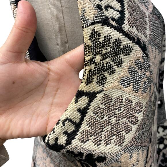 Vintage Alex Colman CA Womens Tapestry Button Up Vest - Picture 5 of 8